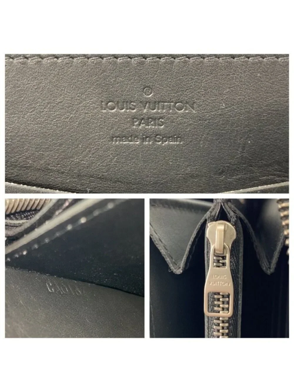 Louis Vuitton Damier Infini Zippy XL Onyx Black Wallet Organizer